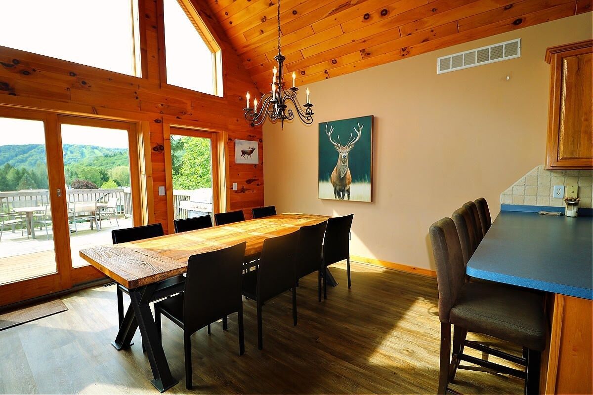 Chalet, 4 Bedrooms | Private kitchen | Fridge, coffee/tea maker