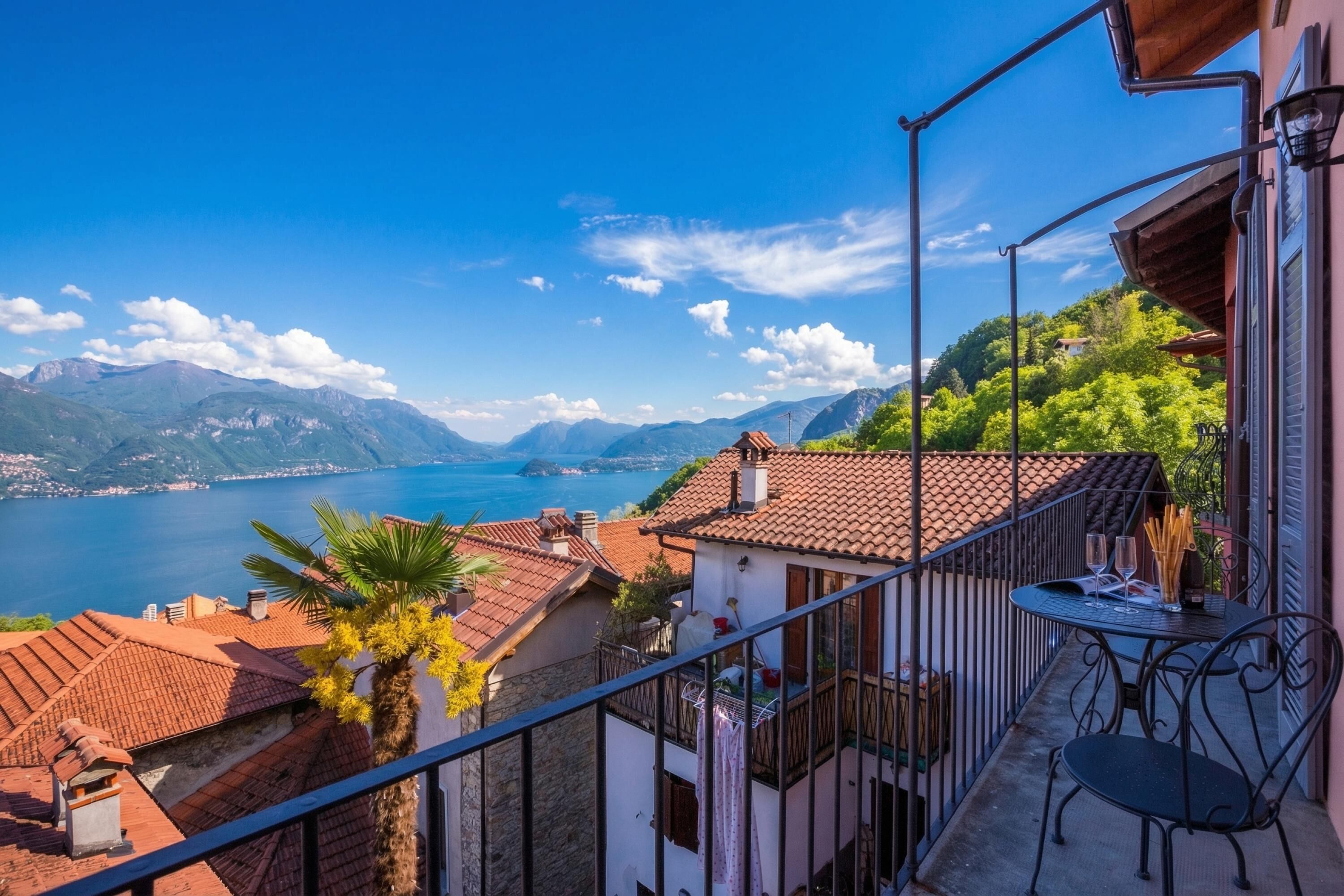 Family Townhome, Multiple Bedrooms, 2 Bathrooms, Mountainside (Rustico Logo Bellavista) | Rooftop terrace