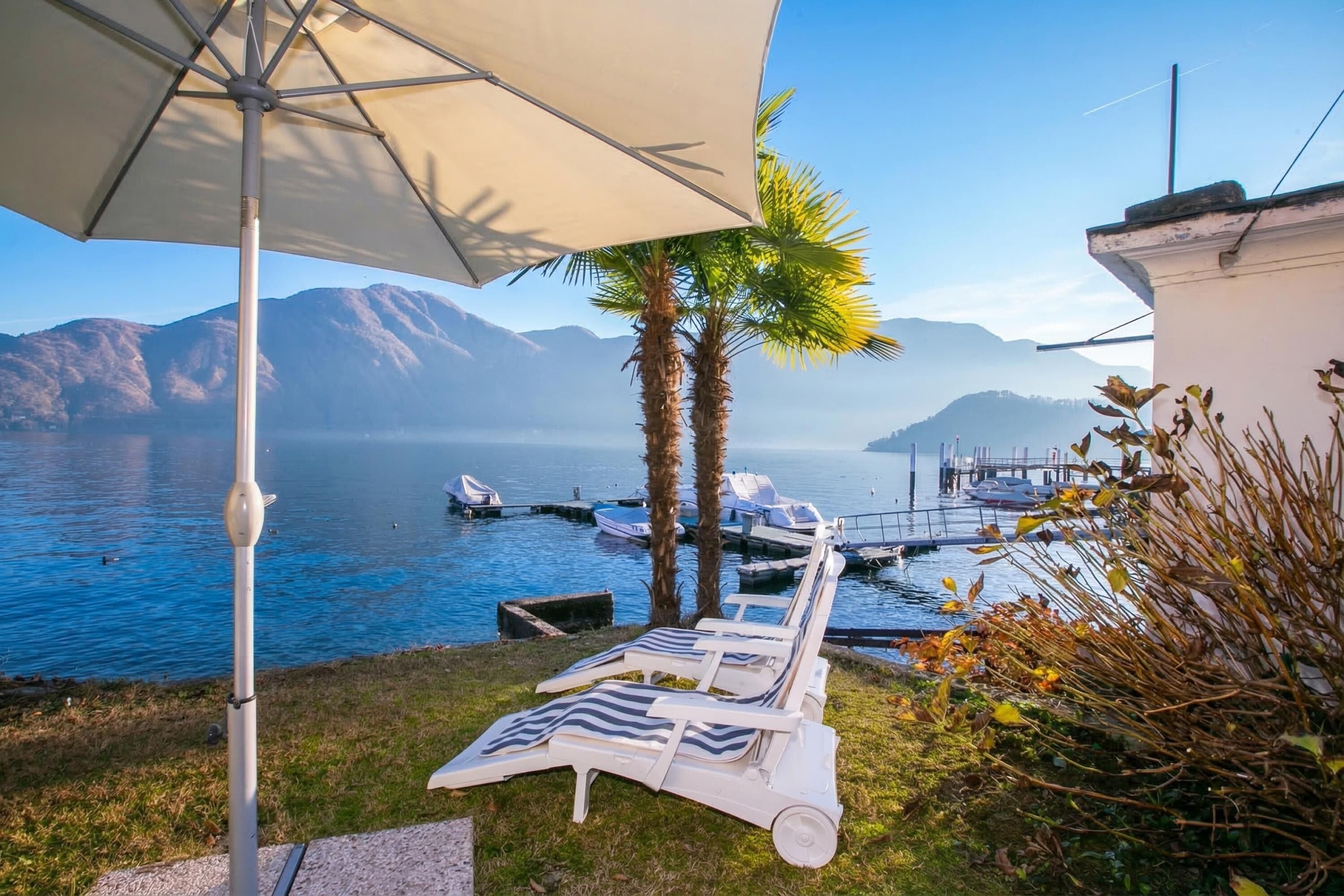Familienapartment, Mehrere Schlafzimmer, Seeseite (Casetta al Lago) | Sonnenterrasse