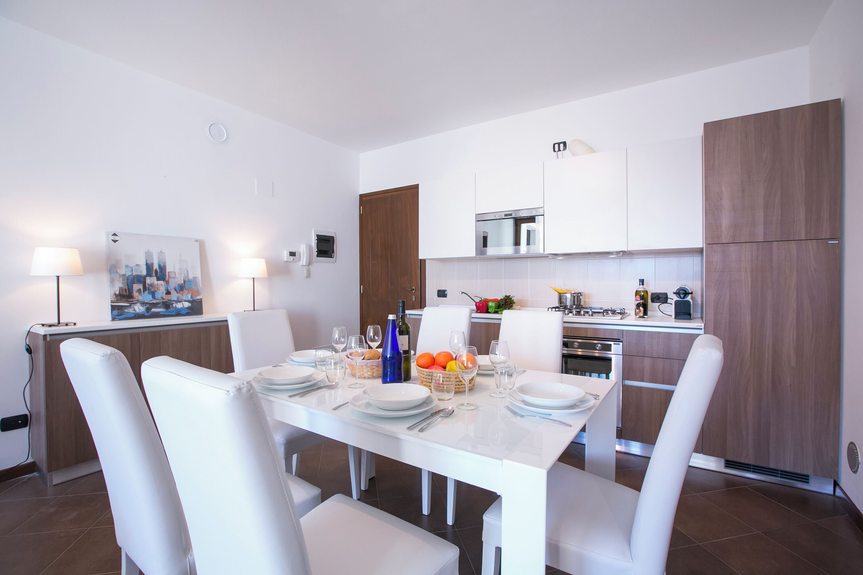 Apartamento família, 2 quartos, 2 banheiros, ao lado da montanha (Borgo La Sorgente - Dolce Vita) | Opções para refeição