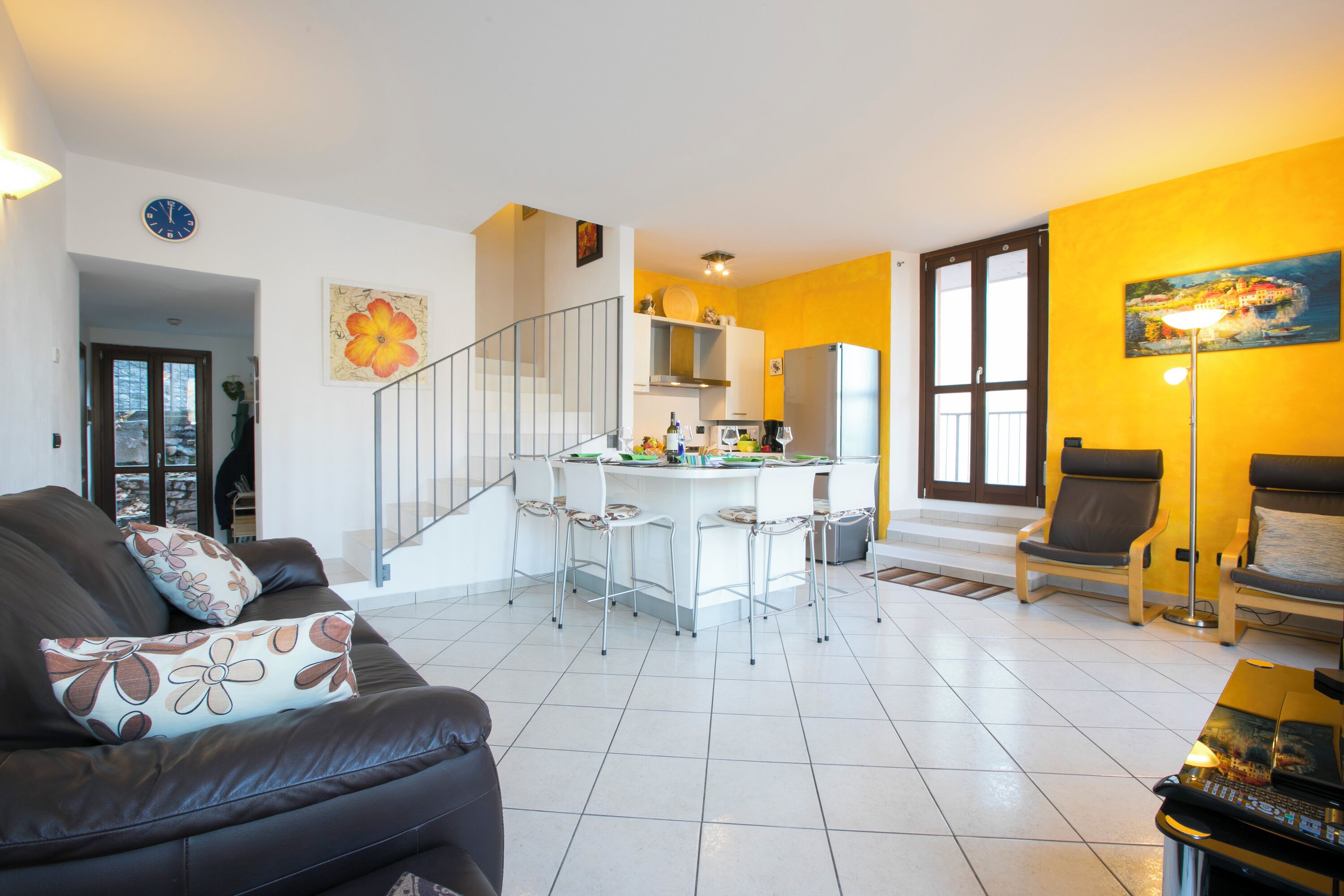 Appartamento familiare, camere multiple, 2 bagni, lato montagna (Blevio Panoramica) | Interni