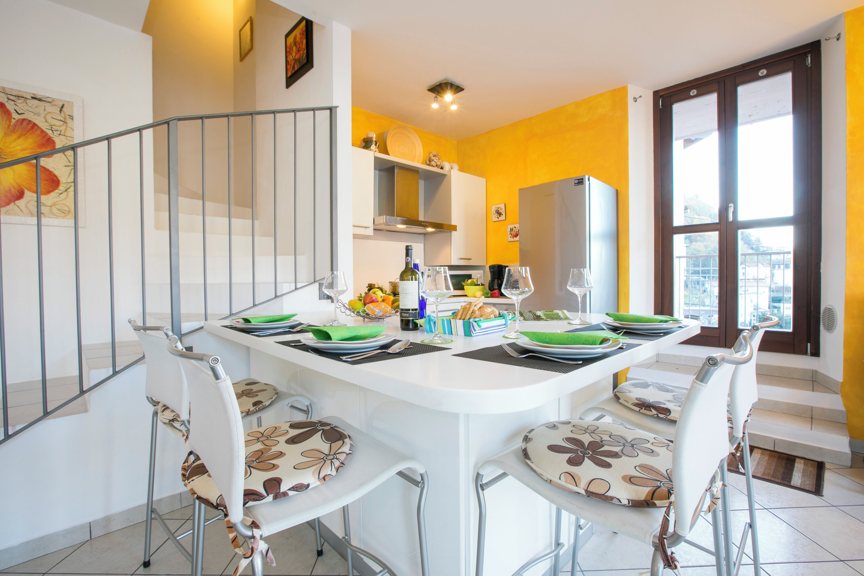 Appartamento familiare, camere multiple, 2 bagni, lato montagna (Blevio Panoramica) | Ristoranti