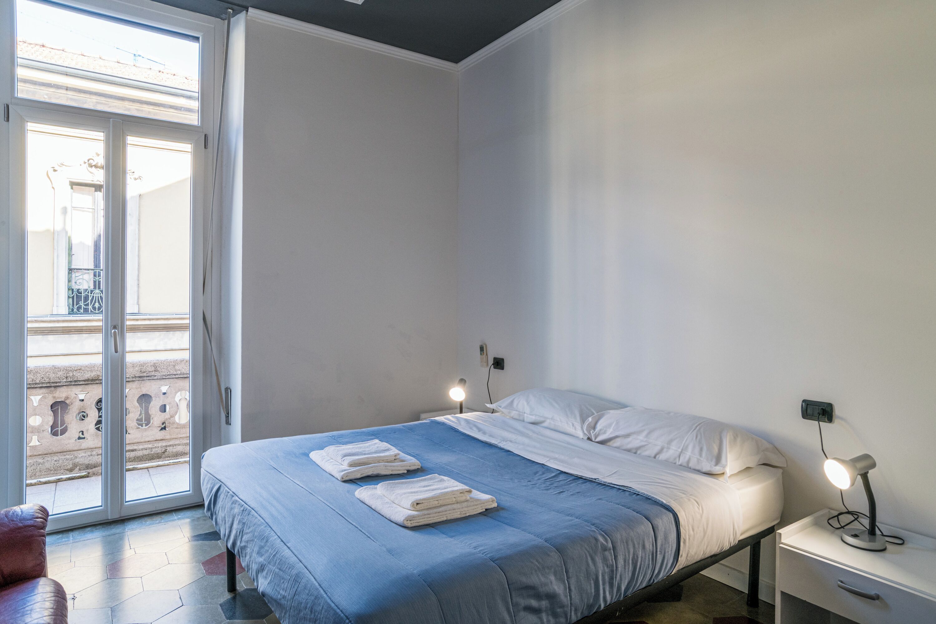Appartement Familial, plusieurs chambres, 2 salles de bains, en bord de lac (Menaggio Tosca 3) | 2 chambres, fer et planche à repasser, Wi-Fi, draps fournis