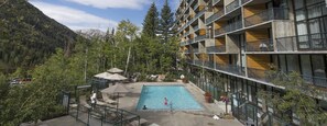 Indoor pool, outdoor pool - New Year's Week Ski-In-Ski-Out Ski Run View Condo at Snowbird, Utah (Snowbird)