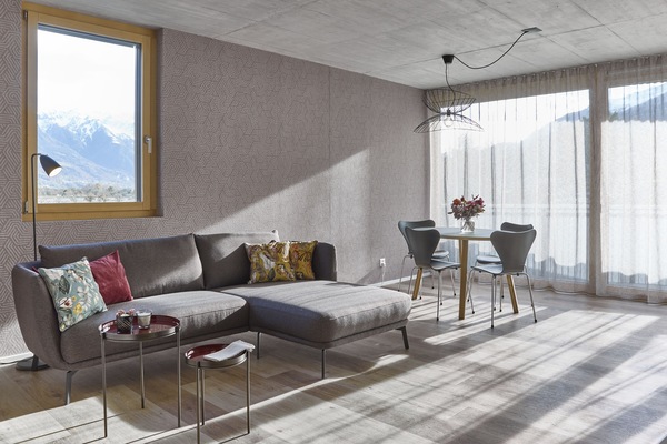 Standard Apartment, Balcony | Living area | 22-inch flat-screen TV with cable channels