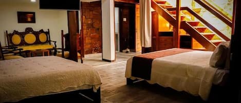1 bedroom, down comforters, iron/ironing board, free WiFi
