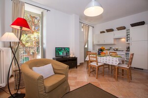 Apartamento familiar, varias habitaciones (Casa Al Prato Apt. A) | Interior