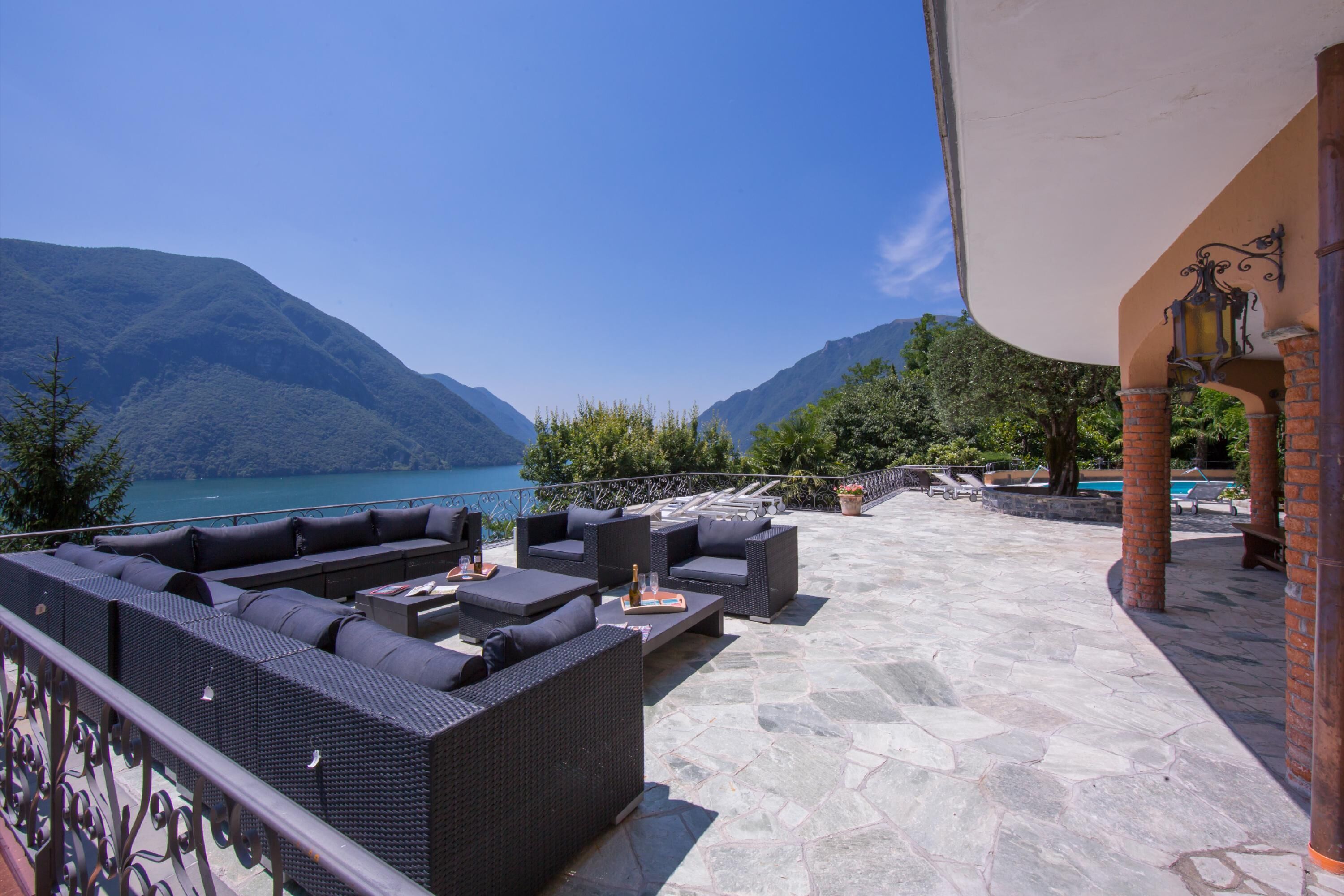 Family Villa, Multiple Bedrooms, Mountainside (Villa Isola Verde (Main Villa)) | Terrace/patio