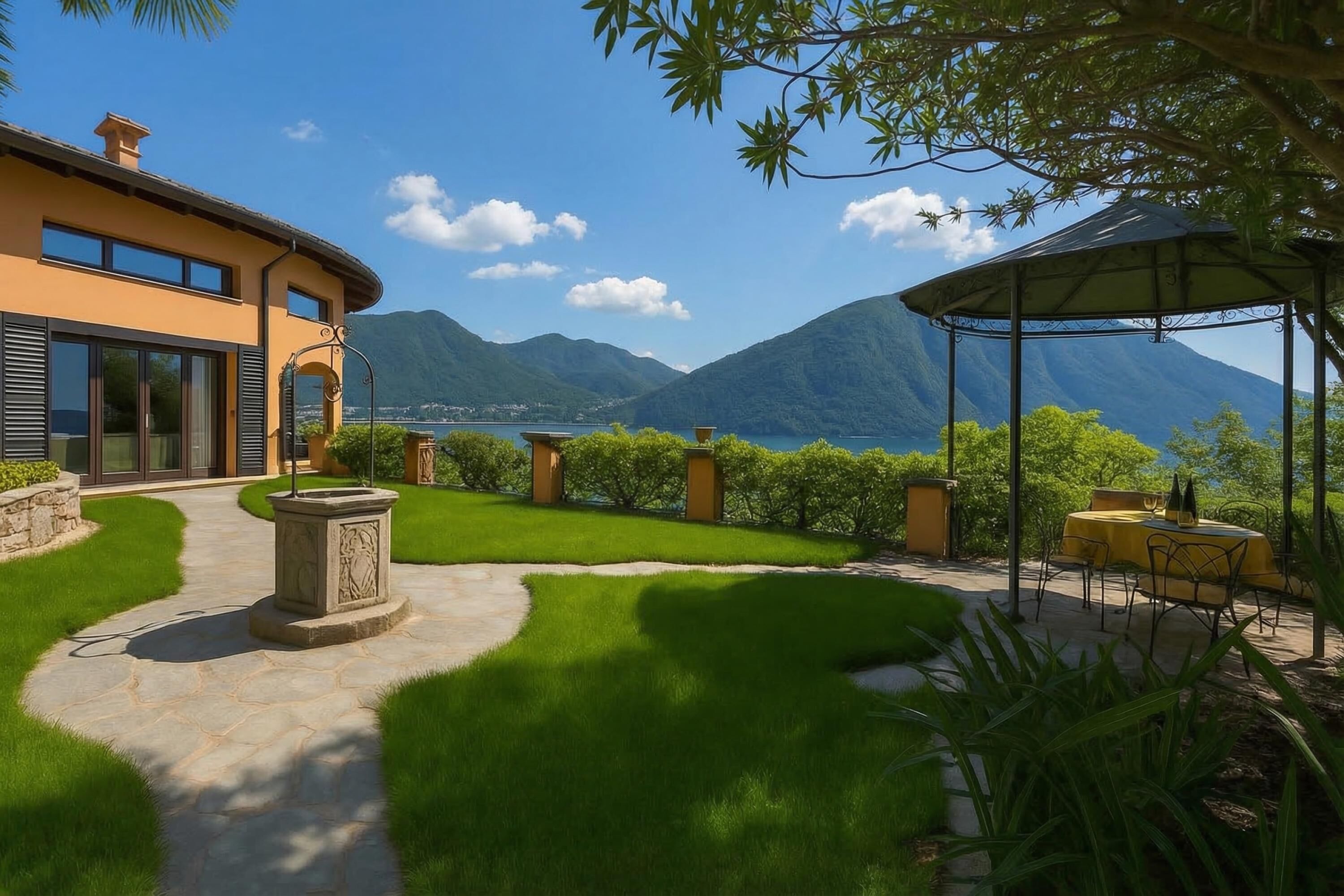 Family Villa, Multiple Bedrooms, Mountainside (Villa Isola Verde) | Garden