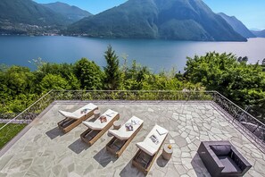 Familienvilla, Mehrere Schlafzimmer, Bergseite (Villa Isola Verde (Main Villa)) | Außenbereich