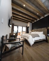 Luxury Studio Suite, Terrace | Minibar, desk, iron/ironing board, free WiFi