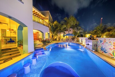 Stunning Views - New luxury home with 4 king suites, TWO pools and Ocean Access!
