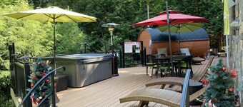 Hottub, Sauna, Deck, Backyard, Hi-Speed Internet