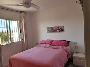 2 bedrooms, in-room safe, iron/ironing board, WiFi