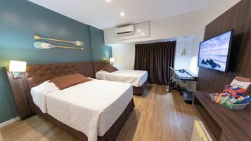 Standard Room, 2 Twin Beds | Minibar, desk, free WiFi, bed sheets