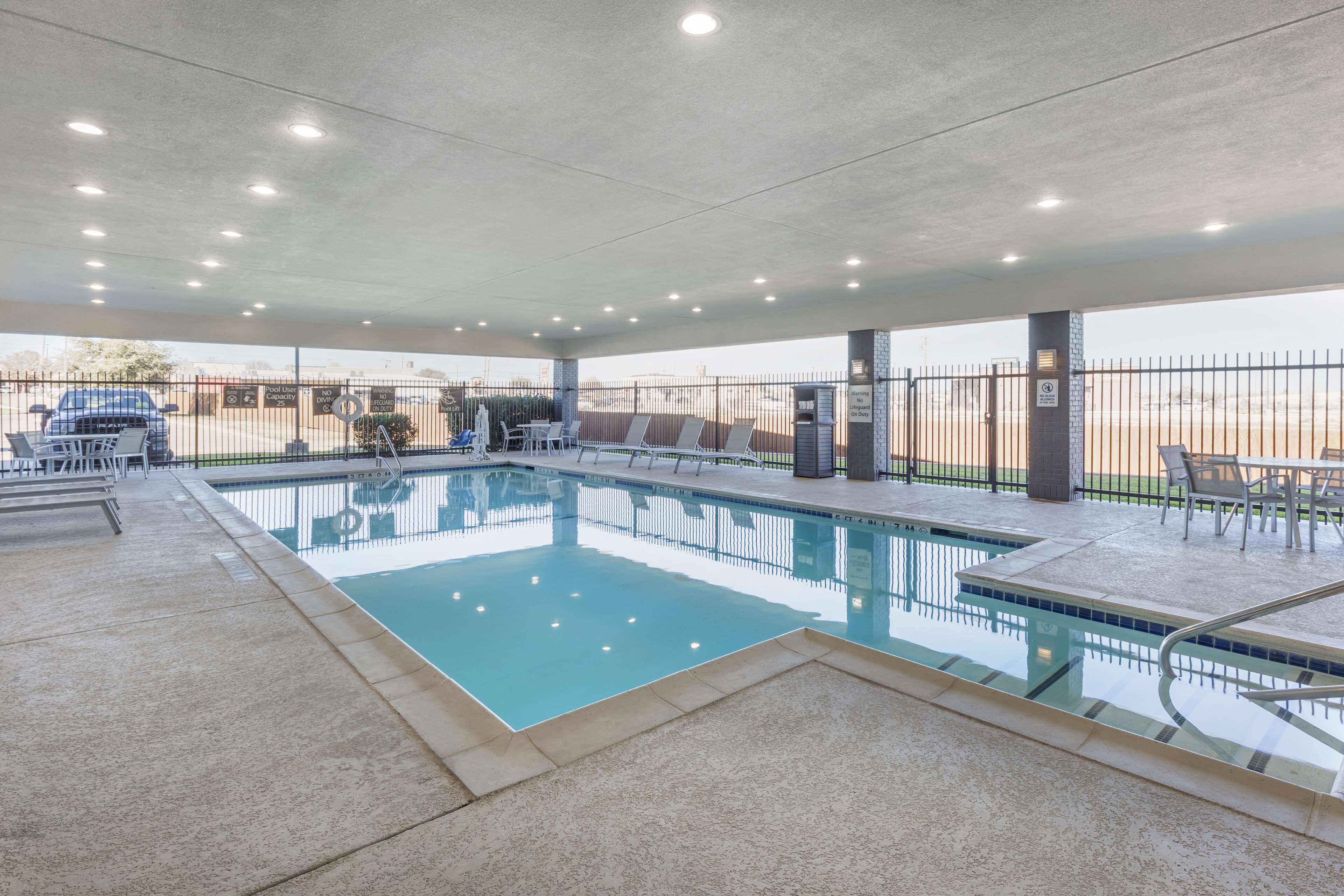 Alberca al aire libre 