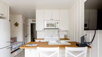 Microwave, oven, stovetop, paper towels