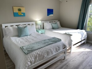 2 chambres, bureau, lit parapluie, Wi-Fi gratuit