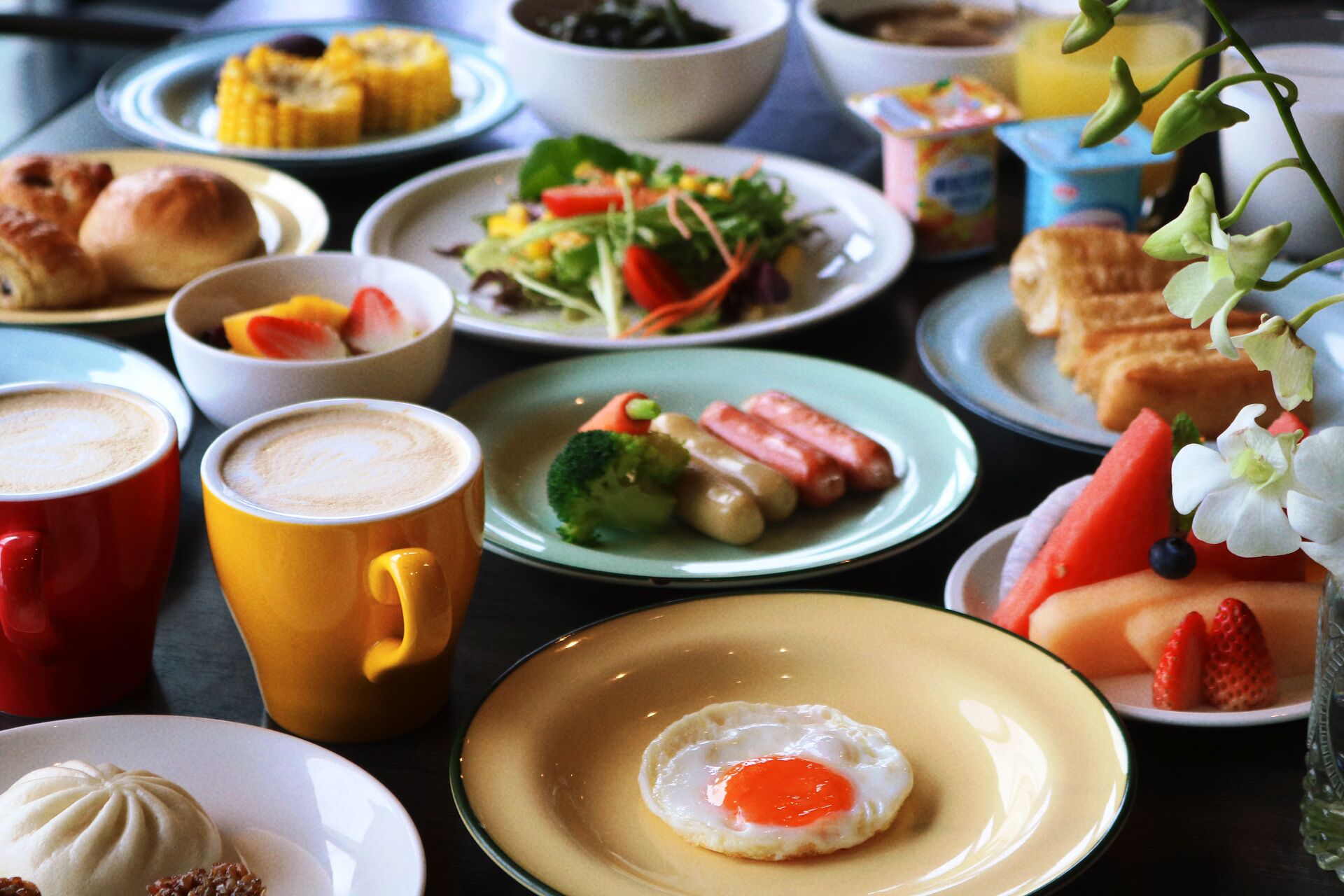 Esmorzar diari d'estil bufet (138 CNY per persona) 