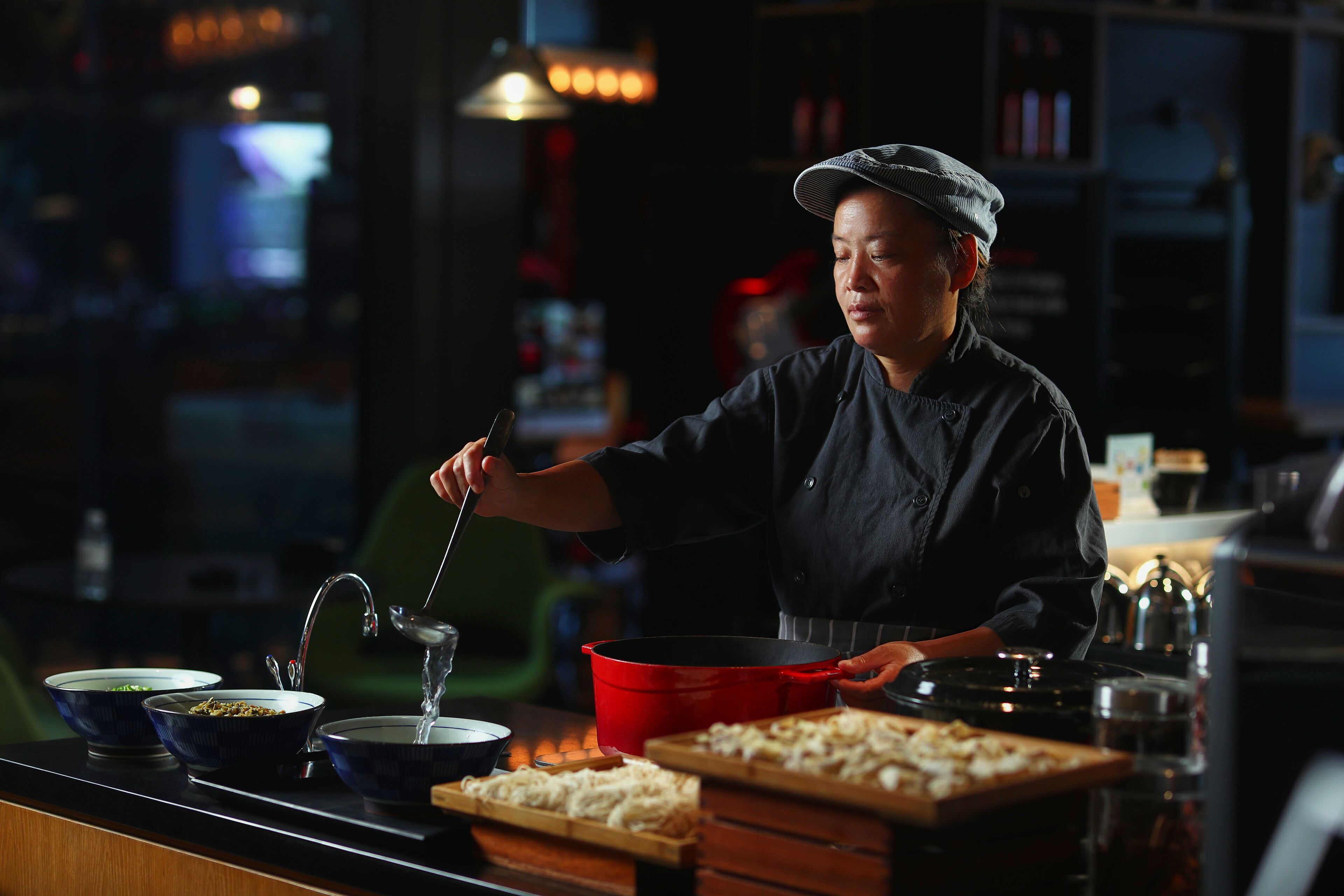 每日供應吃到飽早餐 (每人 CNY58)