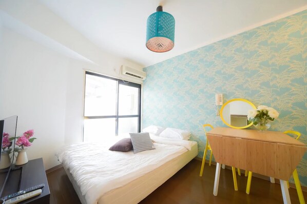公寓, 非吸煙房 | 1 間臥室、書桌、免費無線上網、床單