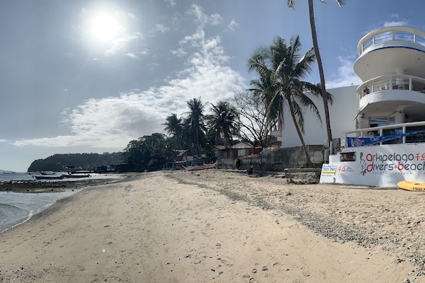 Beachfront at Arkipelago Divers & Beach Resort