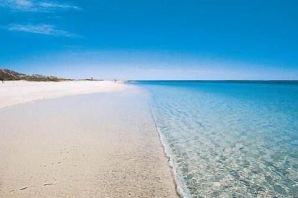 Beach nearby, white sand