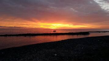 Căn hộ, 1 phòng ngủ, hút thuốc, ban công | Bãi biển