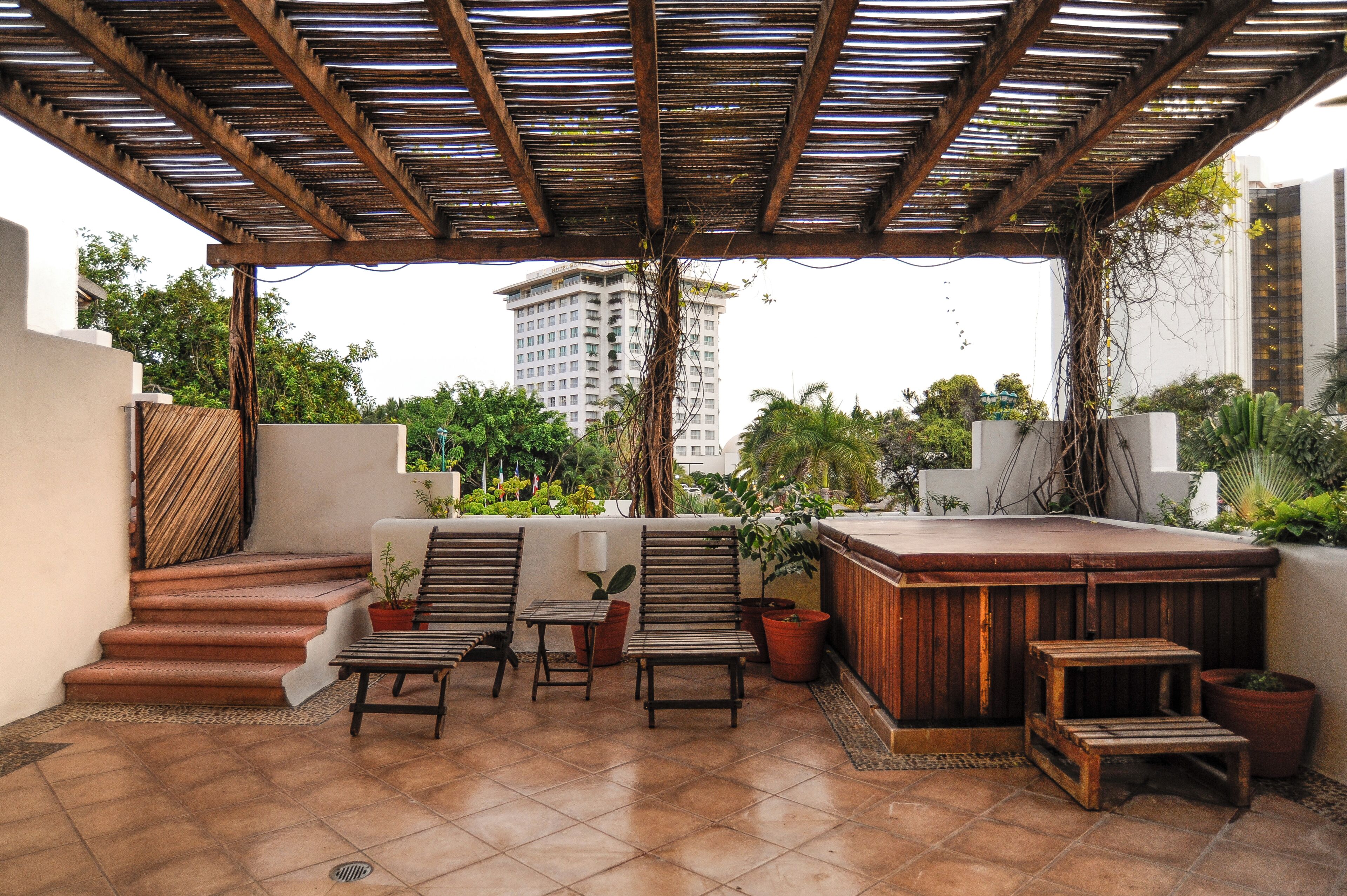 Apartment, 2 Bedrooms, Private Pool, City View | Terrace/patio