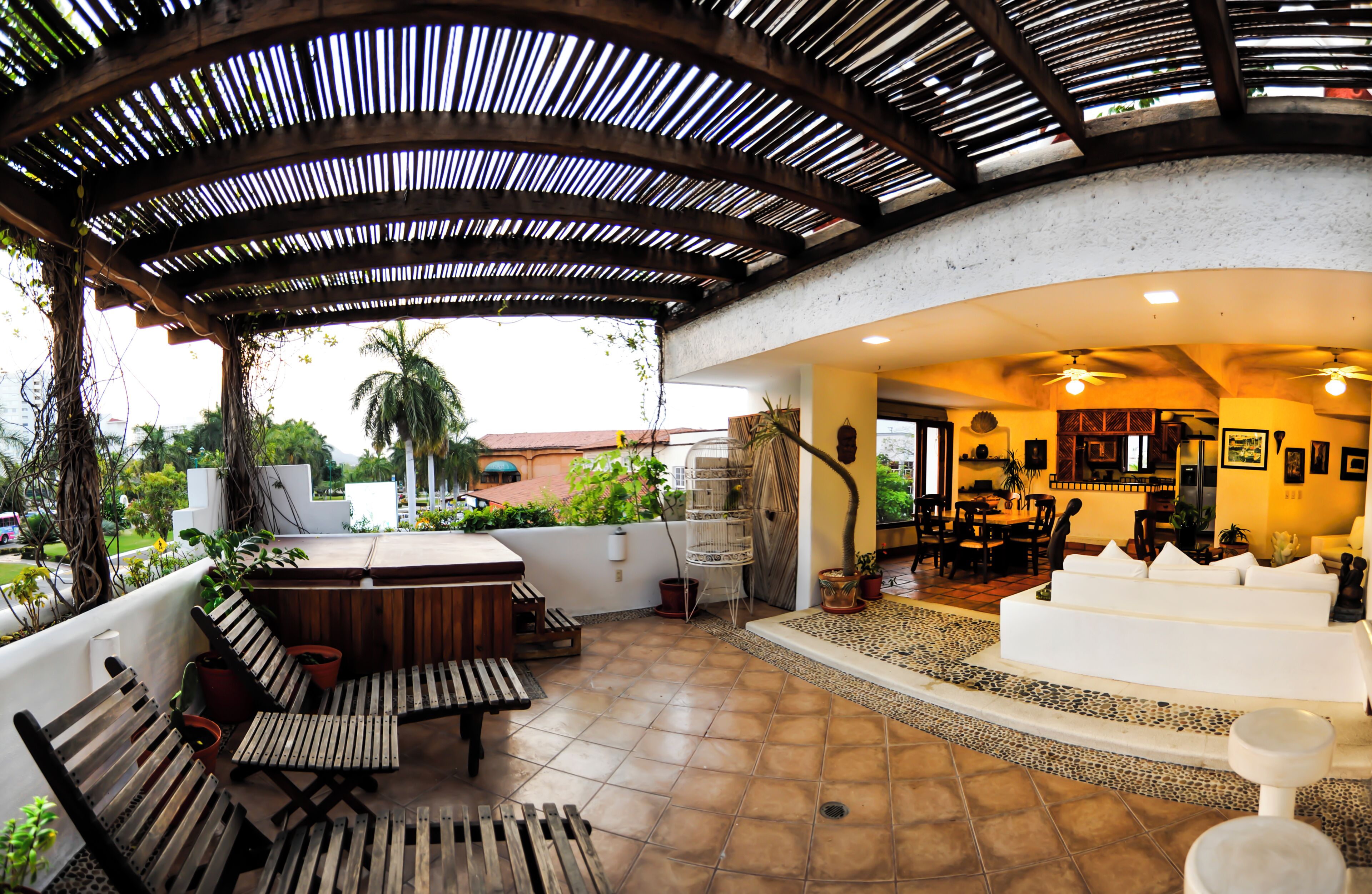 Apartment, 2 Bedrooms, Private Pool, City View | Terrace/patio