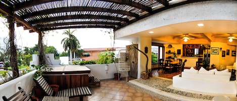 Apartment, 2 Bedrooms, Private Pool, City View | Terrace/patio