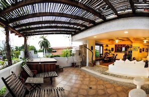 Apartment, 2 Bedrooms, Private Pool, City View | Terrace/patio