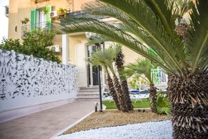 Quarto, 1 quarto, para fumantes, sacada | Jardim