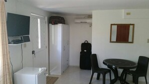 1 bedroom, iron/ironing board, bed sheets