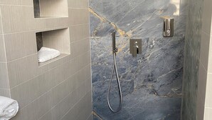Room, 1 Bedroom, Smoking, Balcony | Bathroom shower - Room-exclusive Room "tramontana Room" - (Giovinazzo)