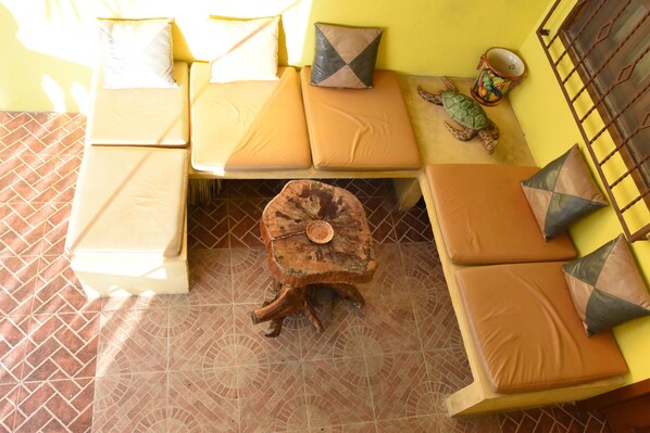 Chambre, 1 chambre, patio | Terrasse/patio