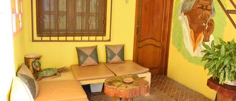 Quarto, 1 quarto, varanda | Terraço/pátio