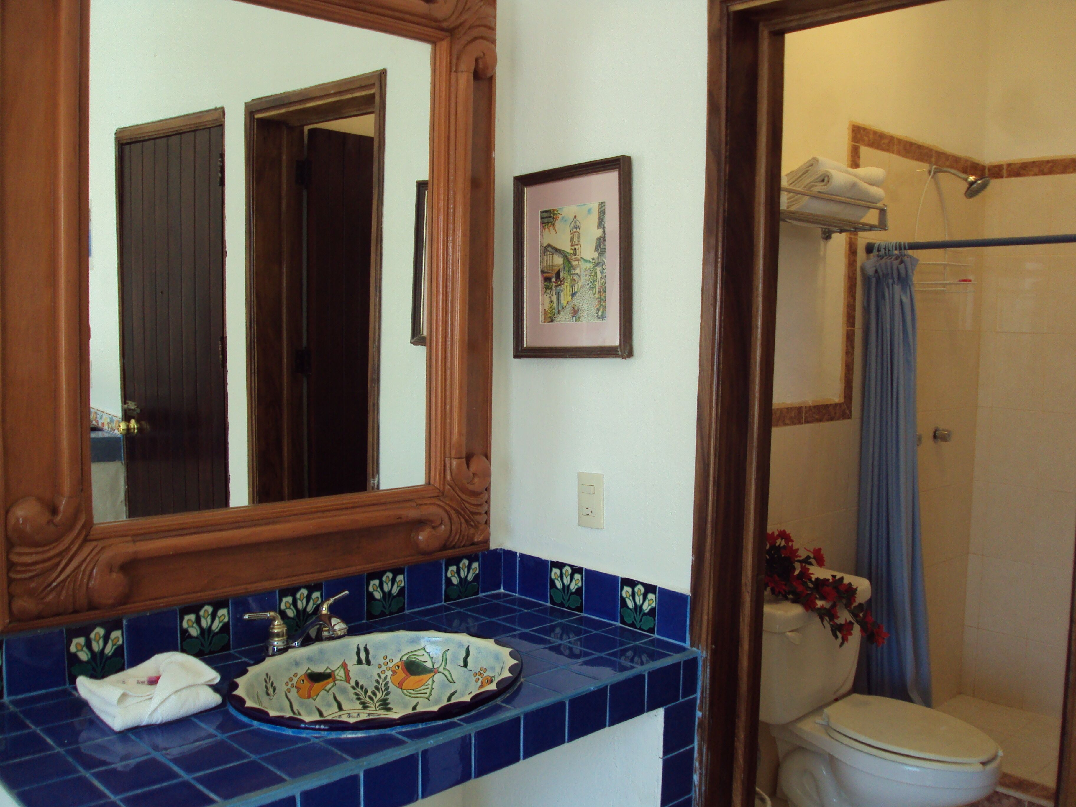 Habitación, 1 habitación, para fumadores, balcón | Baño