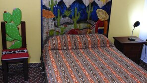 Asrama Umum, 1 kamar tidur, balkon | 1 kamar tidur dan seprai linen