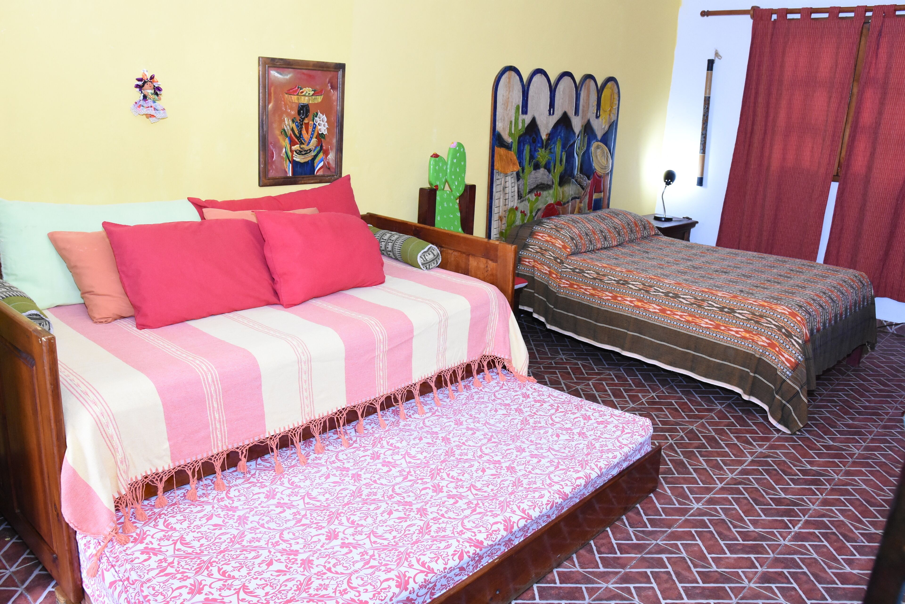1 quarto, roupa de cama