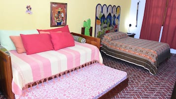 1 habitación y ropa de cama