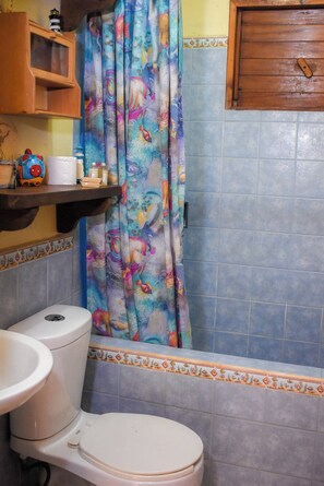 Asrama Umum, 1 kamar tidur, patio | Kamar mandi | Perlengkapan mandi gratis dan handuk