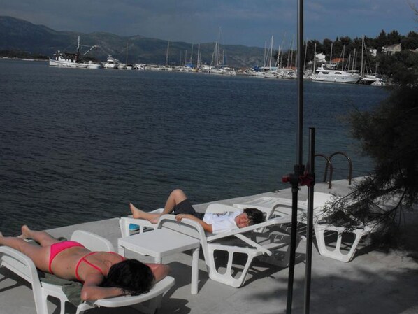 Room, 1 Bedroom, Smoking, Balcony | Beach - Room-stone House Gregov - Bedroom 4 (Lumbarda)