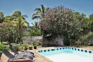 Alberca al aire libre 