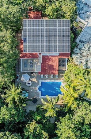 Villa, 6 chambres, fumeurs, piscine privée | Extérieur