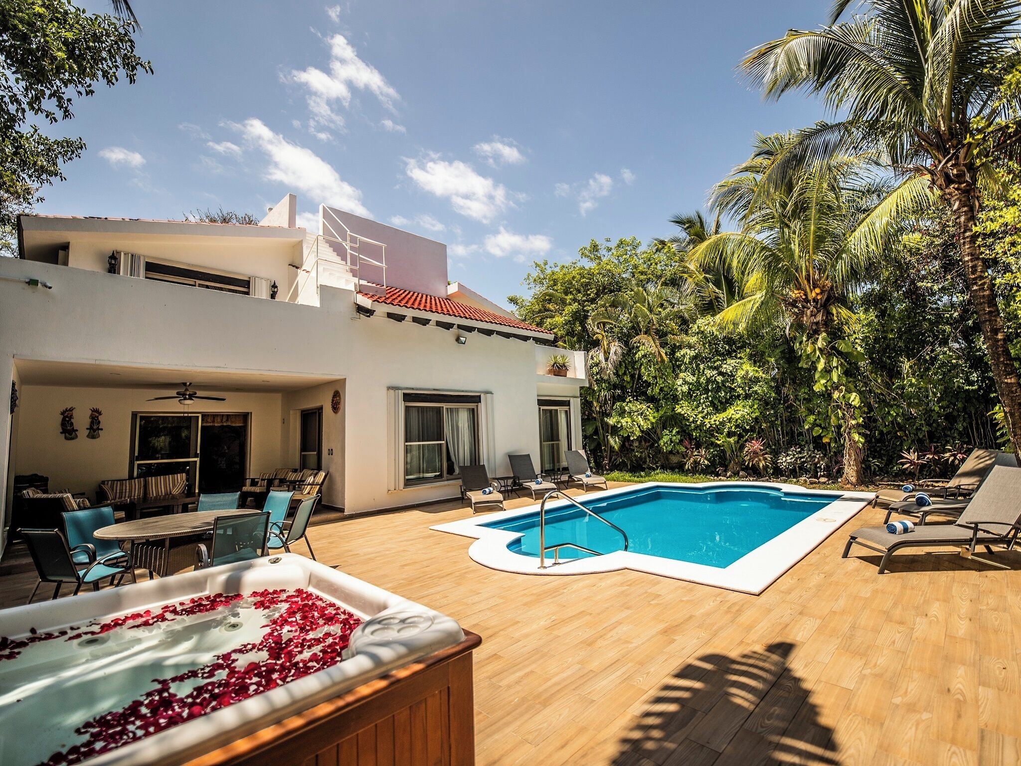 Terrasse au soleil