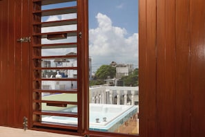 Habitació, 1 dormitori, terrassa, vistes al jardí | Interior