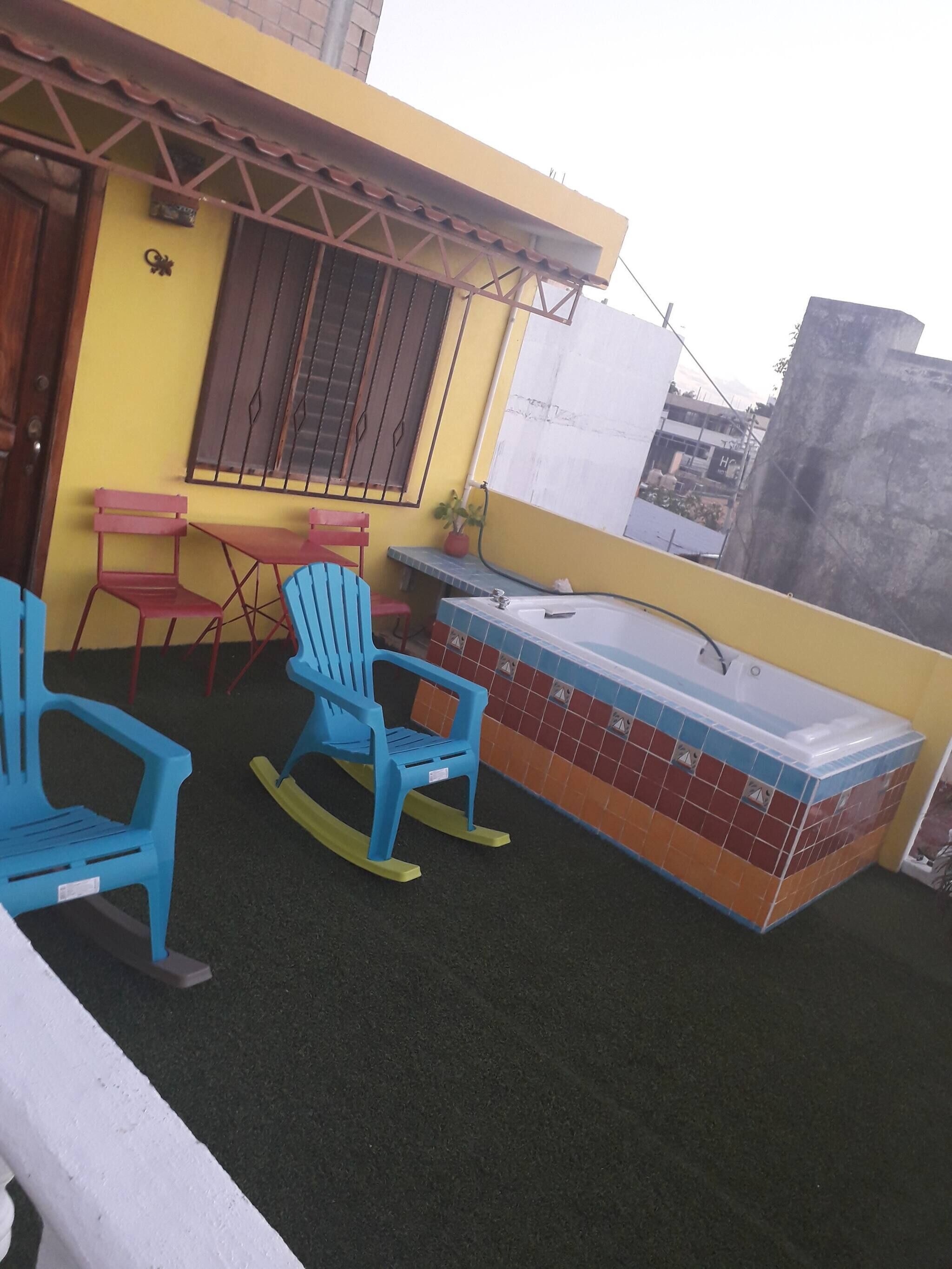 Photo - Room-cancun Guest House 4 Terrace Tub