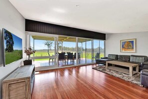 TV, fireplace - Ironbark Hill Estate (Pokolbin)