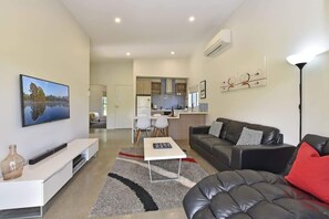 TV, fireplace - Ironbark Hill Estate (Pokolbin)